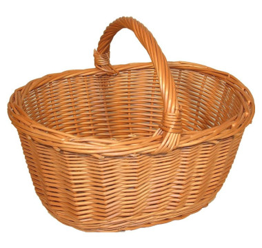Proutěný košík velký