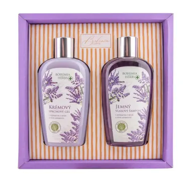 Kosmetická sada – gel 250 ml a šampon 250 ml – Levandule