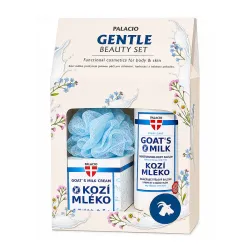 Pečující dárková sada – péče o pleť & tělo s kozím mlékem Pečující dárková sada – péče o pleť & tělo s kozím mlékem