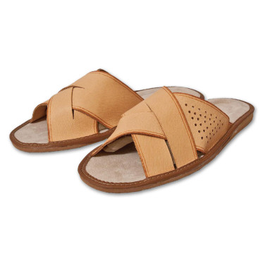 Pánské pantofle z vepřovice