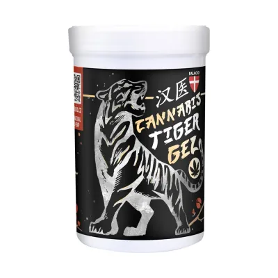 Tygří masážní gel s konopím, 380 ml