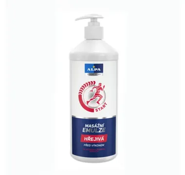 ALPA Masážní emulze HŘEJIVÁ, 1000 ml