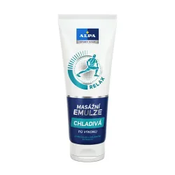 ALPA Masážní emulze CHLADIVÁ, 210 ml ALPA Masážní emulze CHLADIVÁ, 210 ml