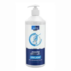 ALPA Masážní emulze ZÁKLADNÍ, 1000 ml