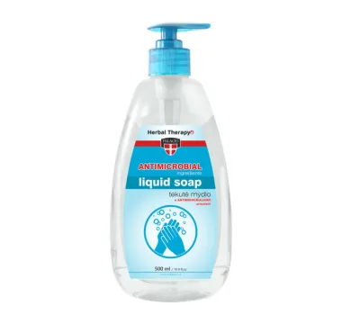 Antibakteriální mýdlo s pumpičkou