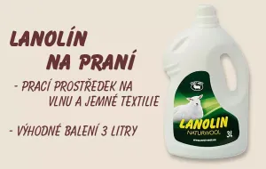 Lanolínový prací gel