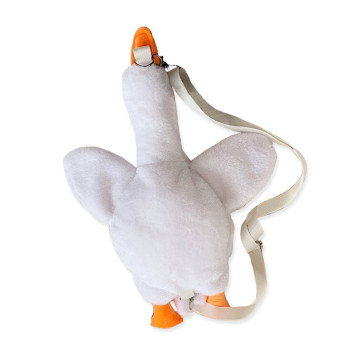Goose plush backpack 45 cm