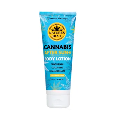 Konopné mléko po opalování