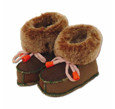 Dětské kožené botičky