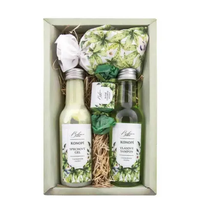 Kosmetický balíček s konopným olejem