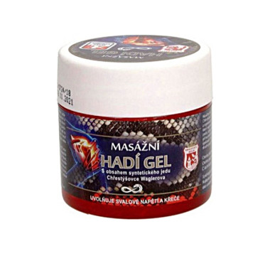 Masážní hadí gel