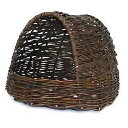 Proutěná kukaň pro slepice 43 cm