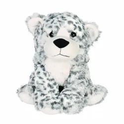 Hřejivý plyšák do mikrovlnky Sněžný leopard