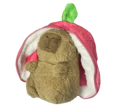 Plyšová Kapybara Strawberry