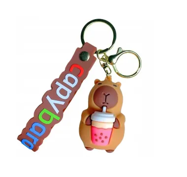 Přívěsek kapybara s poutkem na klíče