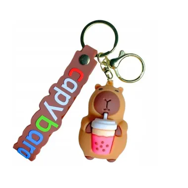 Přívěsek kapybara s poutkem na klíče