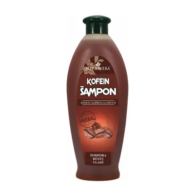 Kofeinový vlasový šampon