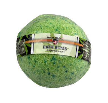 Konopná koupelová bomba