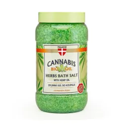 Konopná sůl do koupele, 1200 g