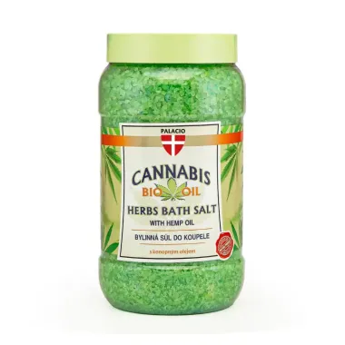 Konopná sůl do koupele 