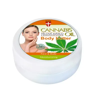 Konopné tělové máslo