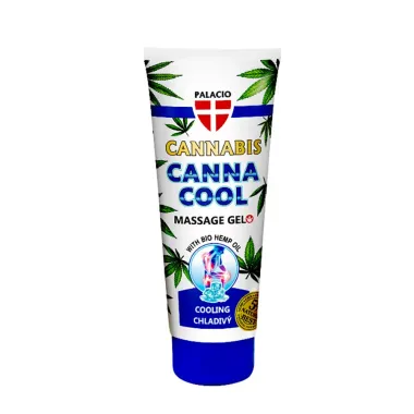Konopný masážní gel chladivý