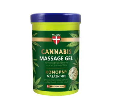 Konopný gel masážní 