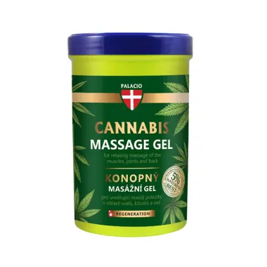 Konopný gel masážní 