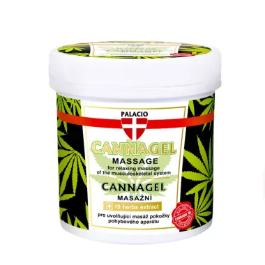 Konopný masážní gel CANNAGEL