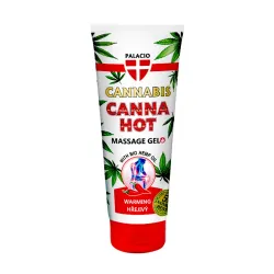 Konopný masážní gel hřejivý - tuba, 200 ml