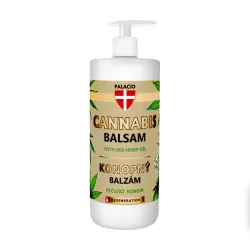 Konopný tělový balzám s pumpičkou, 500 ml