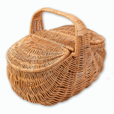 Proutěný piknikový koš Holanďan velký