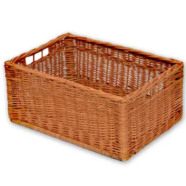 Proutěný policový koš