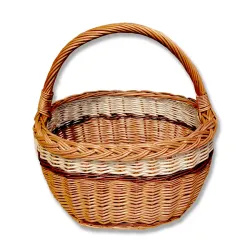 Proutěný košík - 628