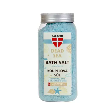 Mořská sůl do koupele z mrtvého moře