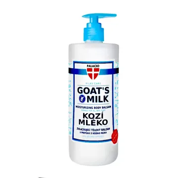 Kozí mléko tělový balzám s pumpičkou