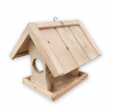 Dřevěné krmítko pro ptáky