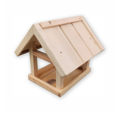 Dřevěné krmítko pro ptáky