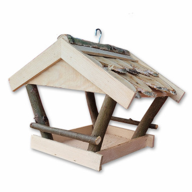 Dřevěné krmítko pro ptáky