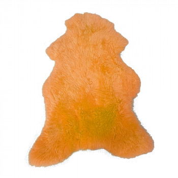 Ovčí kůže barvená oranž 
