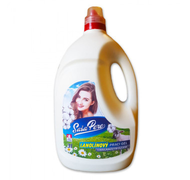 Lanolinový prací gel s bavlníkovým olejem