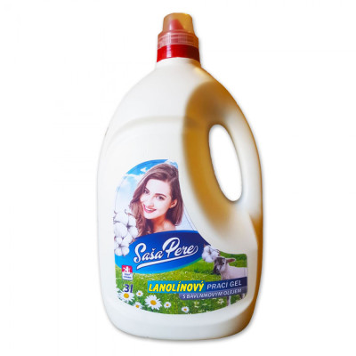 Lanolinový prací gel s bavlníkovým olejem