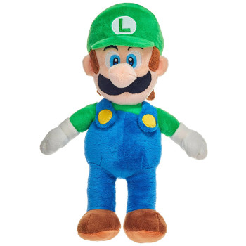 Plyšák Super Mario - Luigi, 30 cm