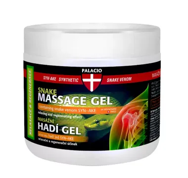 Masážní hadí gel