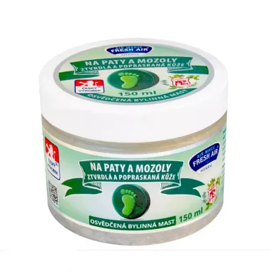 Bylinná mast na paty a mozoly