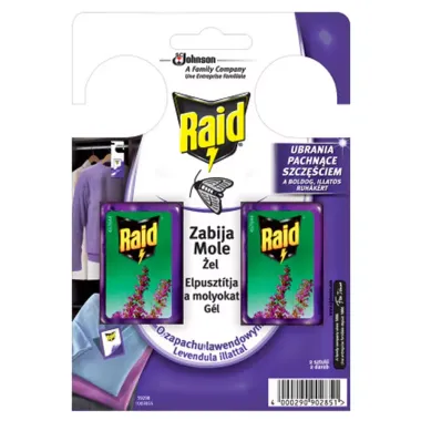 RAID Háček proti šatním molům s vůní levandule