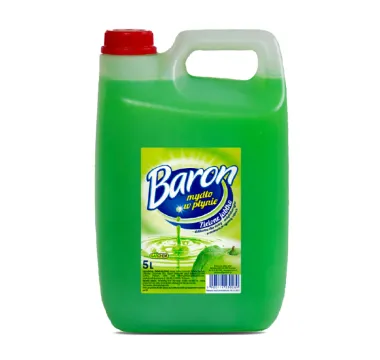 Antibakteriální tekuté mýdlo Zelené jablko, 5 L
