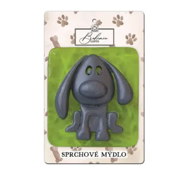 Pes ručně vyráběné mýdlo