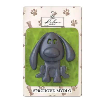 Pes ručně vyráběné mýdlo