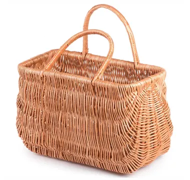 Proutěná kabelka - přírodní